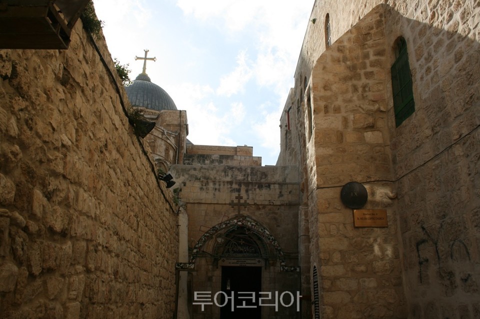 이스라엘 예루살렘의 십자가길 '비아 돌로로사(Via Dolorosa)'