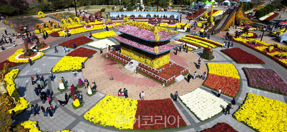  대한민국 국향대전 전경 및 축제장