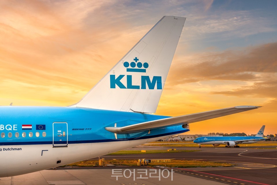 KLM 네덜란드 항공 보잉 777-200 항공기