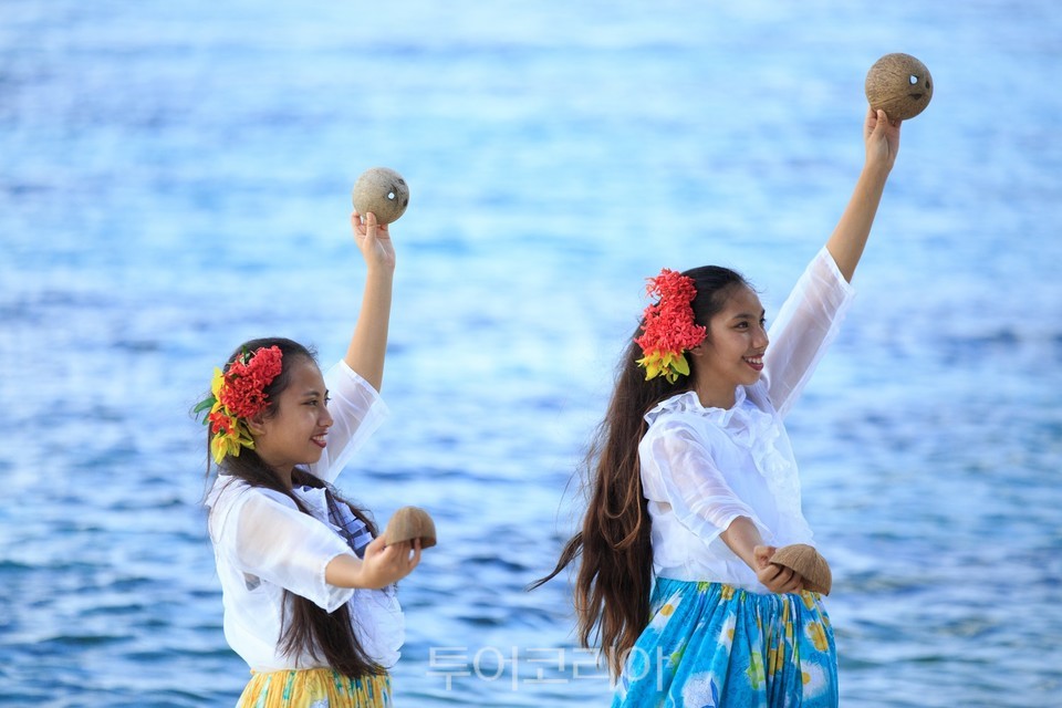 괌 차모로 전통 공연