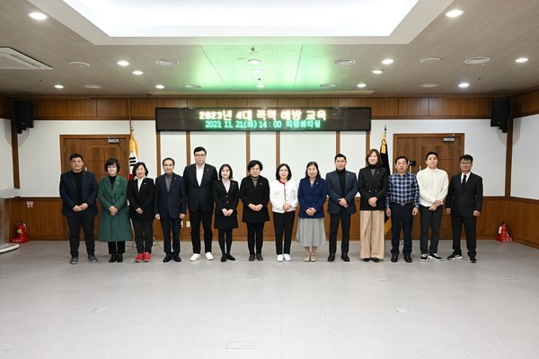 의정부시의회 최정희 의장 및 의원들