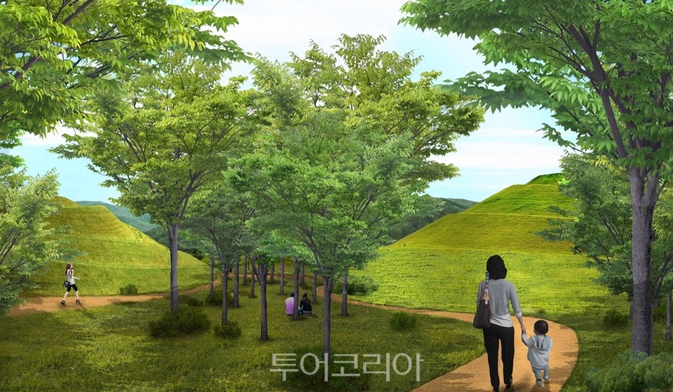 DMZ 펀치볼 지방정원 '숲의 정원 계획 투시도' / 사진-양구군