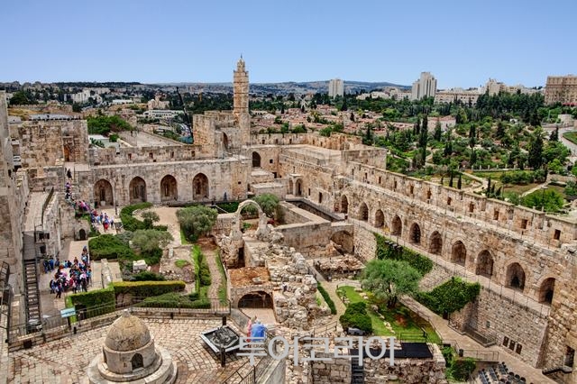 예루살렘 다윗의 탑/ 사진-이스라엘 관광청 제공